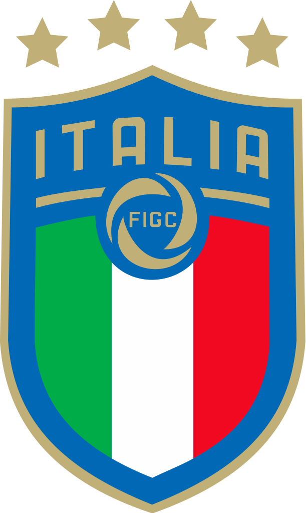 Nazionale Italiana Calcio Logo 2 By Tony - Italy National Football Team Logo (611x1024), Png Download