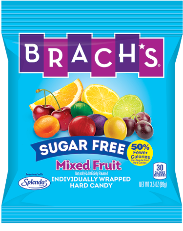 Brach's Sugar Free Mixed Fruit Hard Candy - Brach's Sugar Free Hard Candy (500x500), Png Download