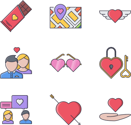 Love (600x564), Png Download