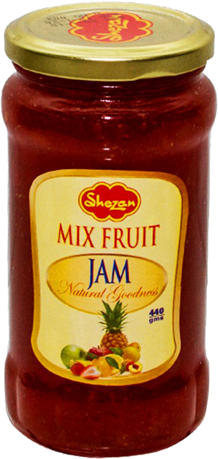 Shezan Jam Mixed Fruit 440 Gm - Fruit (1000x1000), Png Download