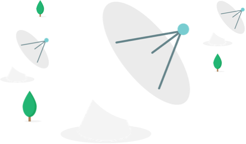 Satellite Services - Circle (496x291), Png Download