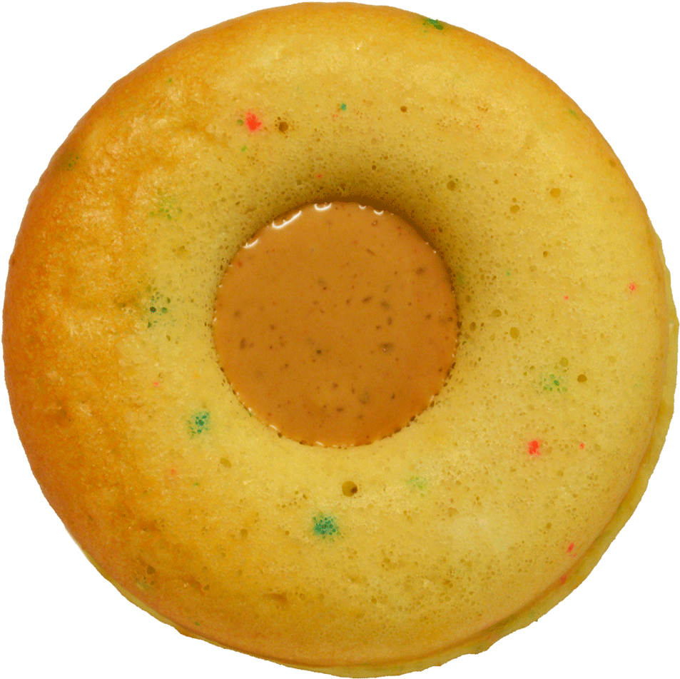 Donut Birthday Cake - Bagel (1000x1000), Png Download