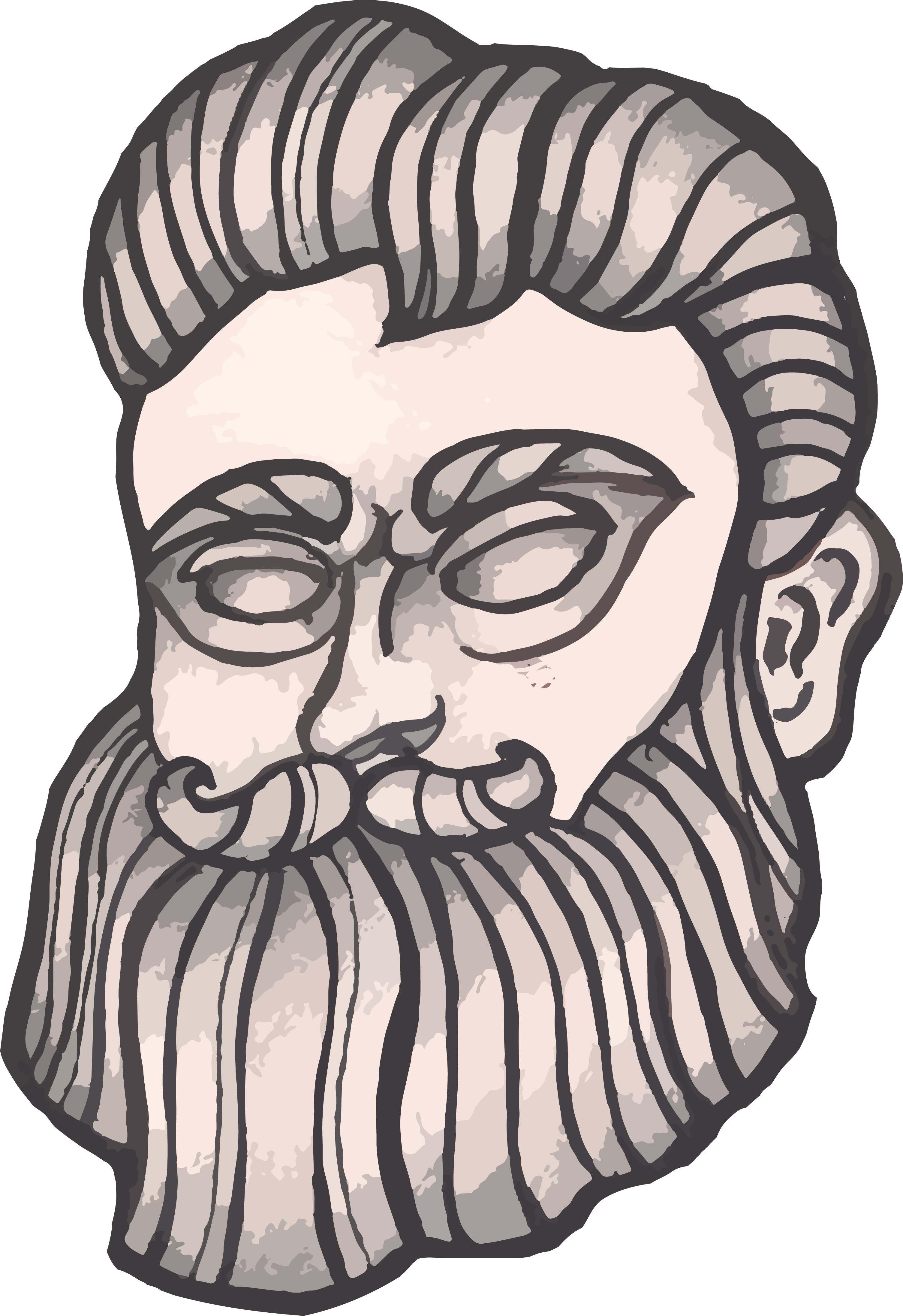 Since I Struggle So Much Growing A Magnificent Beard - Illustration (3009x4384), Png Download
