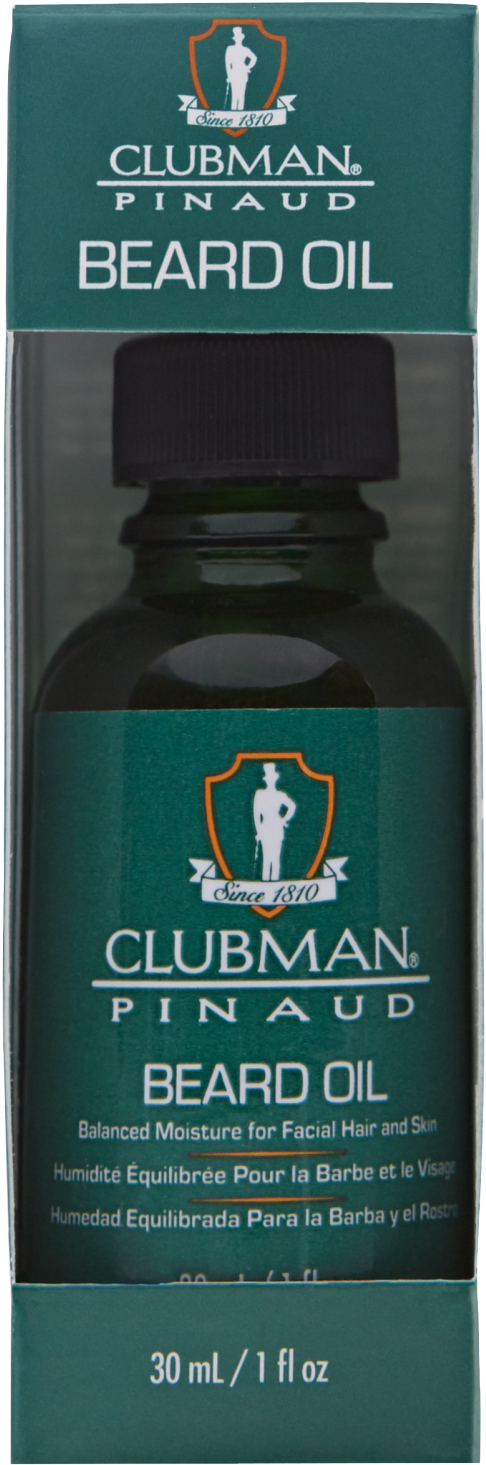 Clubman Beard Oil 1 Oz (1500x1500), Png Download