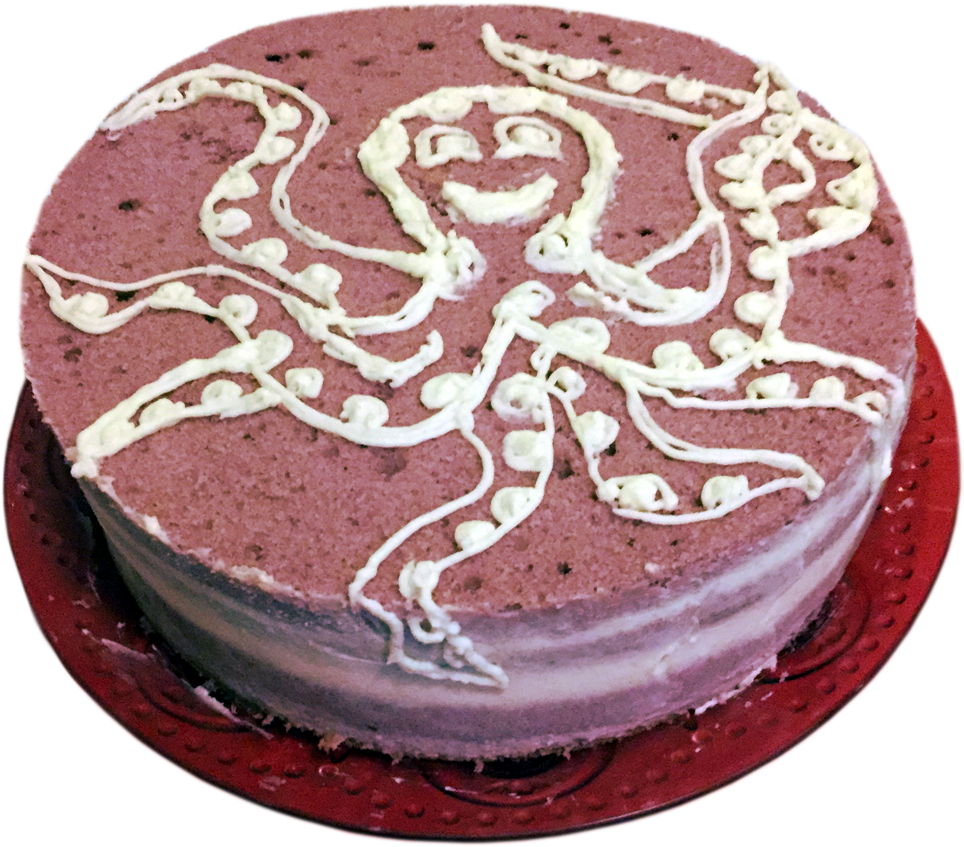 This Was For A Coworker's Birthday - Chocolate Cake (2448x1932), Png Download