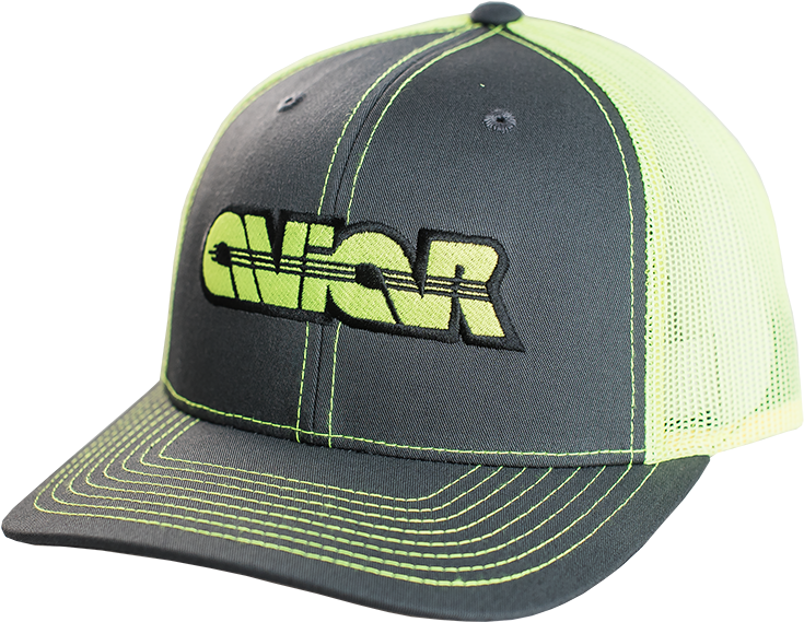 Grey/neon Yellow - Trucker Hat (800x800), Png Download