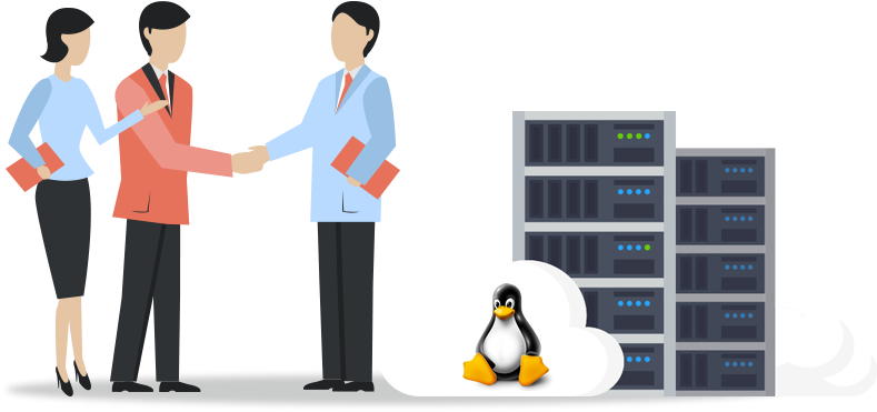 Linux Hosting Clipart Hosting Png - Linux Hosting Png (800x439), Png Download