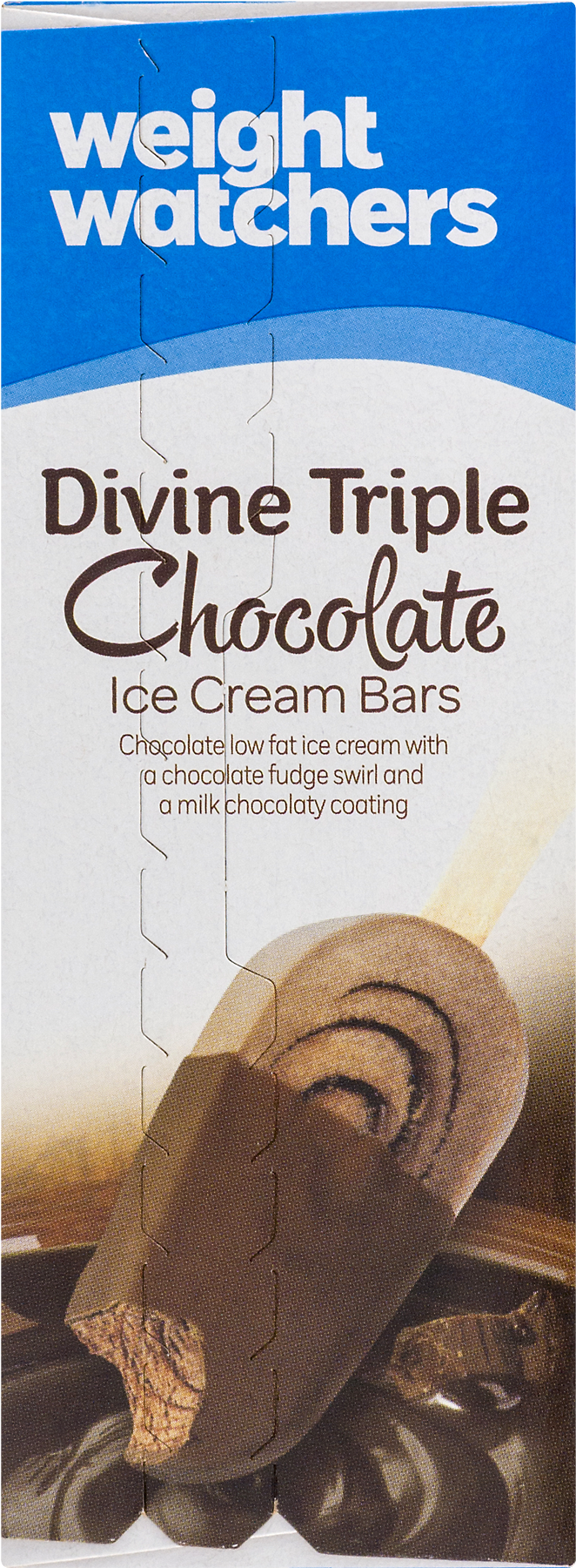 Weight Watchers Divine Triple Chocolate Ice Cream Bars, - Weight Watchers Snack Size Divine Triple Chocolate (1800x1800), Png Download
