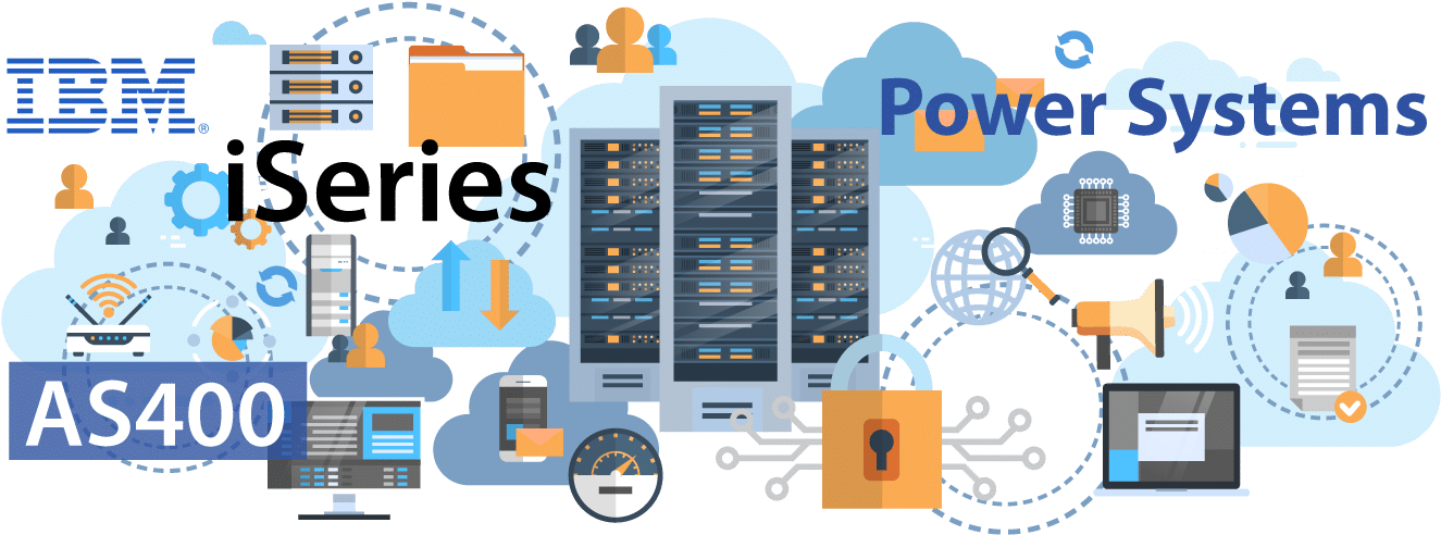 Iseries Hosting - Ibm (1360x534), Png Download