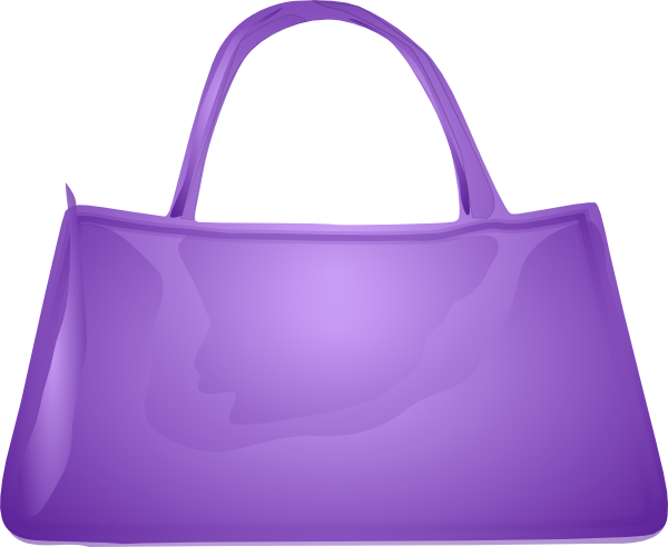 Hand Bag Clipart (600x492), Png Download