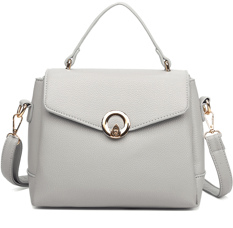 The New Female Bag Lock Small Bread Joker Inclined - Bag (800x800), Png Download