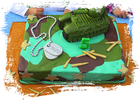 Card Image Cap - Birthday Cake (486x350), Png Download