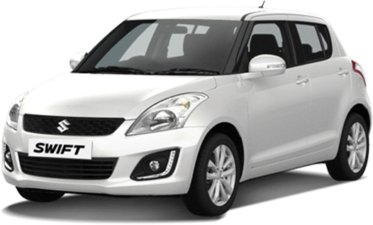 Car Rental Starts From Rs - Swift Dzire Car (590x323), Png Download