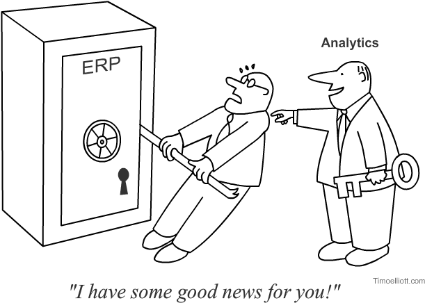 Cartoon Business Intelligence (690x502), Png Download
