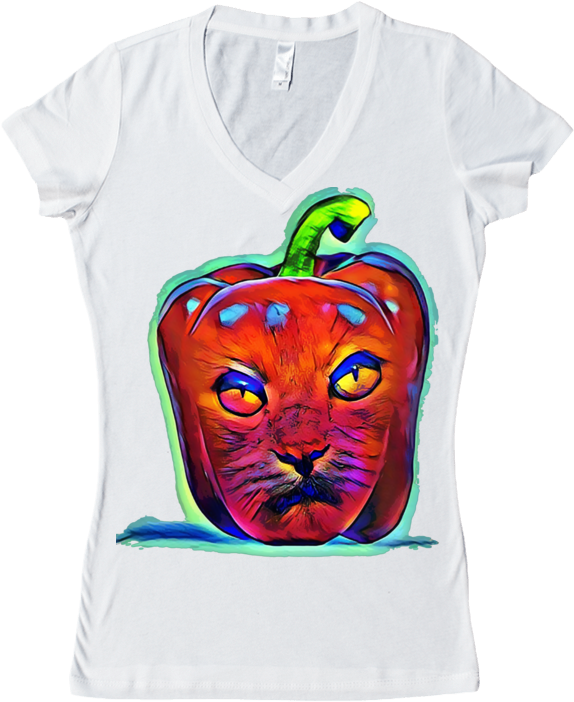 Pepper Toad Shirt, By Erin France - Habanero Chili (852x762), Png Download