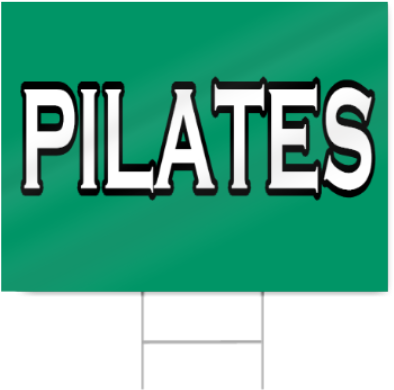 Pilates Sign Signstoyoum - Graphic Design (450x450), Png Download