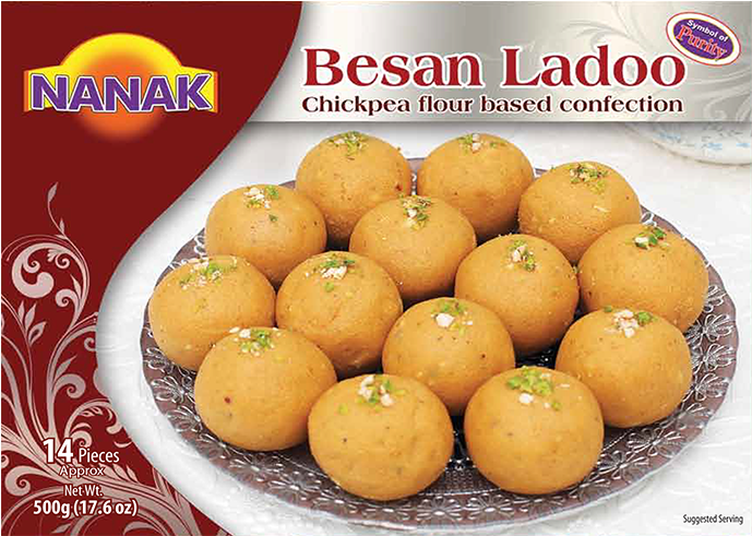 Nanak Besan Ladoo 500 G - Gram Flour (800x835), Png Download