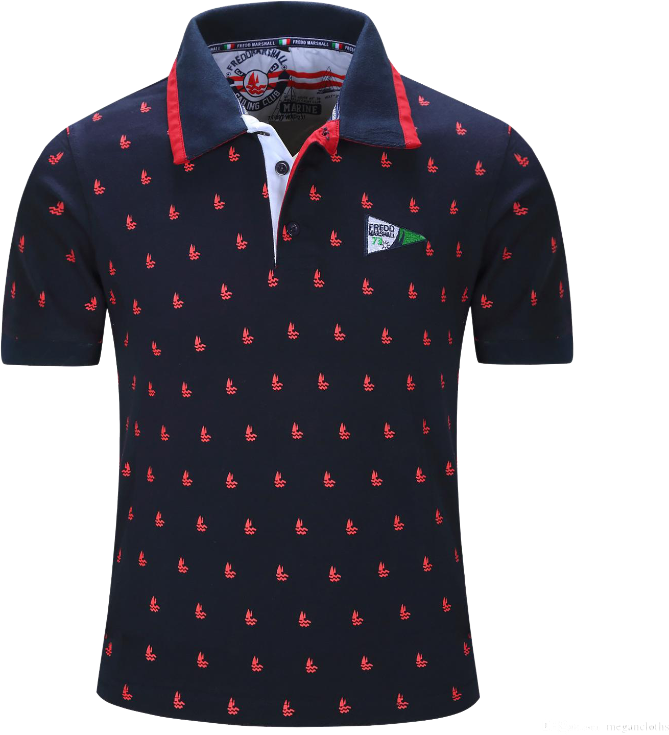 Polo Shirt Full Print (1500x1500), Png Download