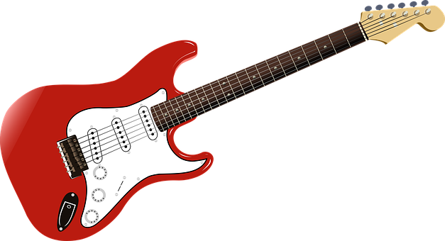 Guitar Music Rock Guitar Guitar Guitar Gui - Rock Guitar Clip Art (627x340), Png Download
