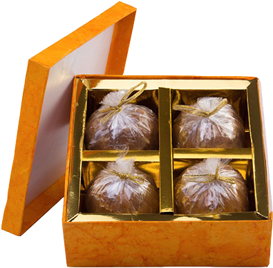 4 Ladoo Box 250gm - Laddu (600x600), Png Download