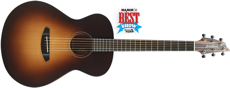 Usa Concert Moon Light E - Breedlove Discovery Concert Ce Sb (890x310), Png Download