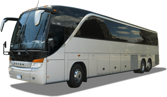 55 Coach Bus - Mercedes Bus 2018 Png (590x435), Png Download