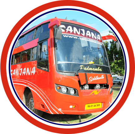 Sanjana Travels (435x434), Png Download