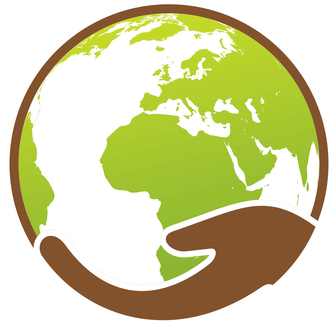 Clipart World Be In Your Hand - Banner On Earth Day (1106x1069), Png Download