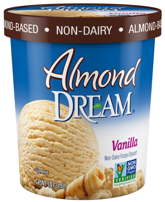 Almond Dream™ Vanilla - Almond Dream Ice Cream Mint (1024x1024), Png Download