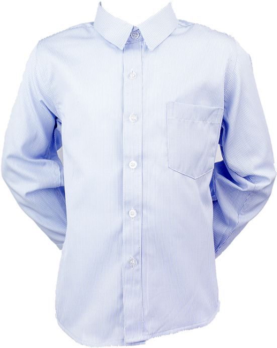 Formal Boys Shirt Blue 00-5 - White Shirt Png For Photoshop (750x750), Png Download