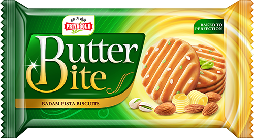 Butter Bite Badam Pistaq - Convenience Food (500x273), Png Download