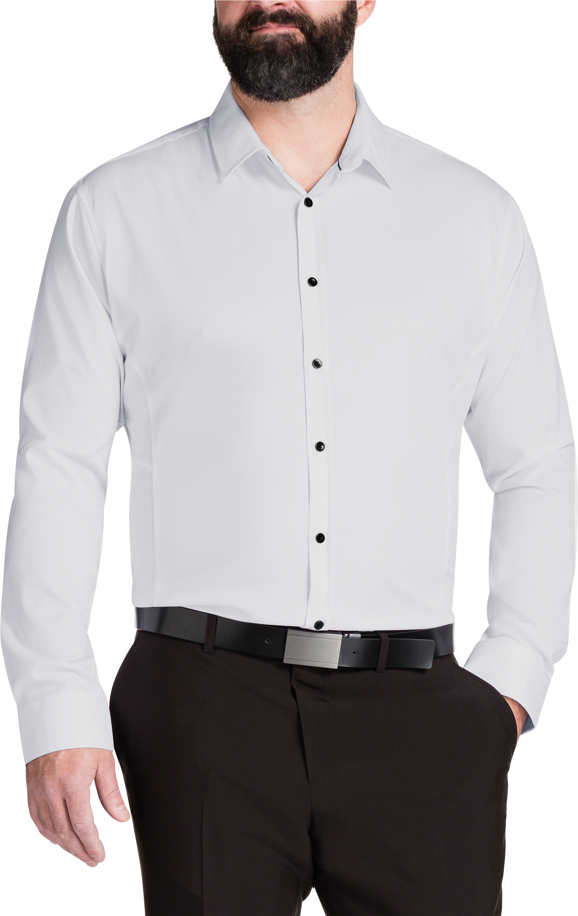 Van Heusen Regular Fit Dress Shirt (3000x3000), Png Download