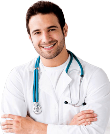 Doctor - Safe In His Hands (medical) (359x440), Png Download