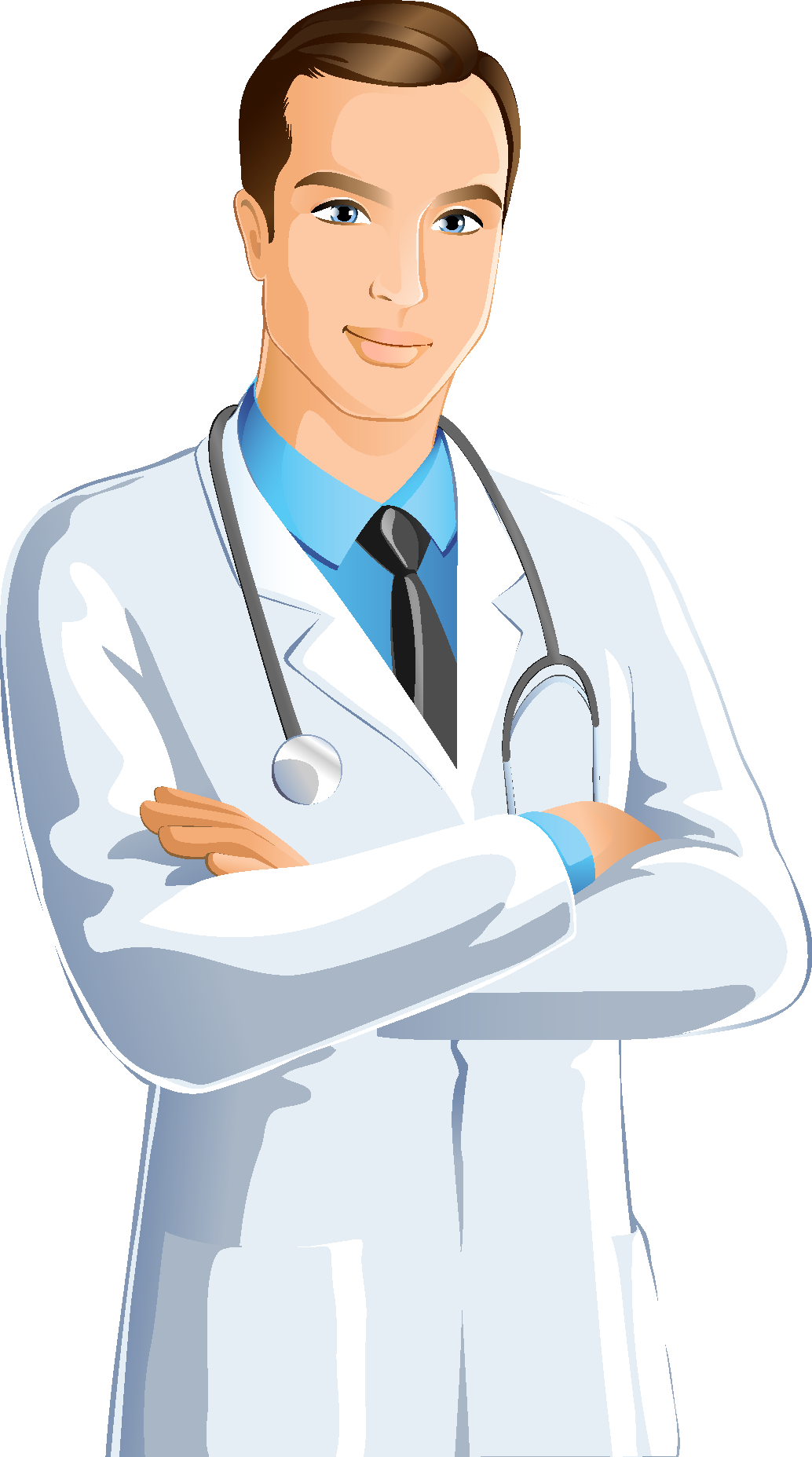 Vector Doctors (1034x1855), Png Download