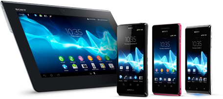 New Xperia Smartphone Series With Sony's Best Hd Experiences - Sony Xperia Tablet S 3g (470x330), Png Download