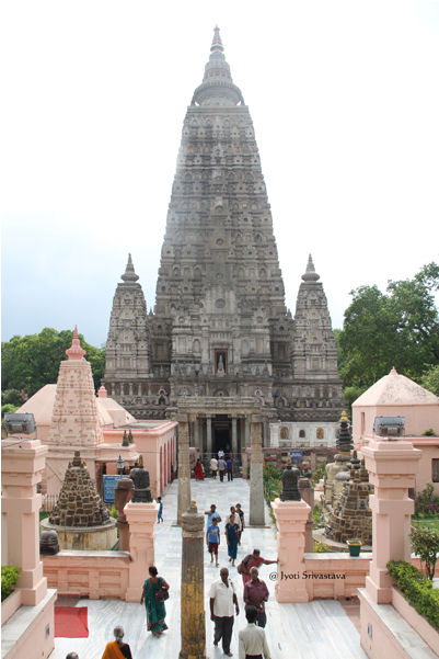 India/ Bihar / Bodh Gaya Mahabodhi Temple Complex Unesco - Mahabodhi Temple (650x650), Png Download