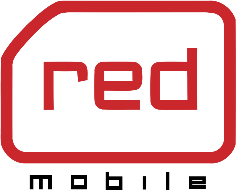 Red Mobile Logo Design Png Download - Red Mobile Logo (600x500), Png Download