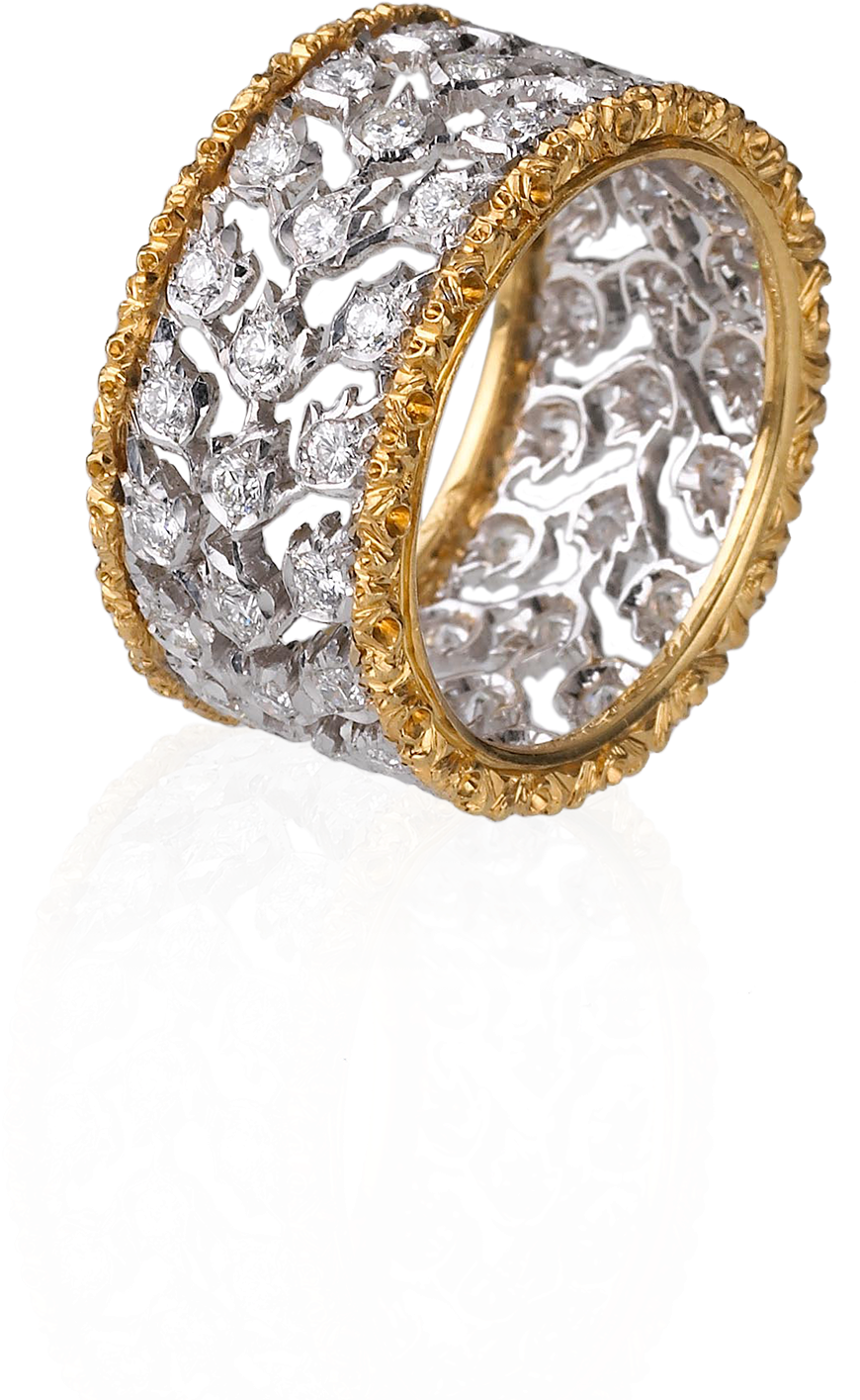 3 File Fogliette - Fedi Buccellati (1800x1800), Png Download