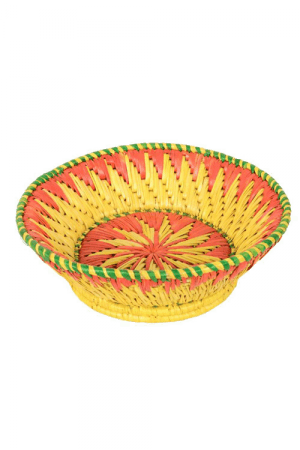 Multicolored Sikki Grass Fruit & Vegetable Basket - Vegetable (300x450), Png Download