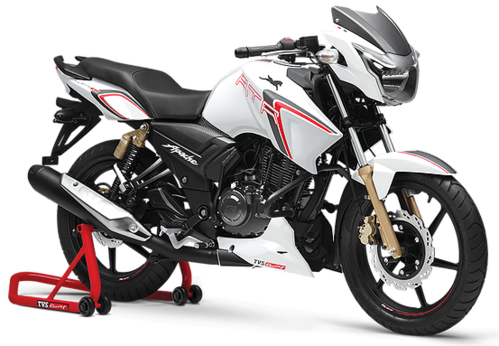 Tvs Apache Rtr 180 Bike - Tvs Apache Rtr 180 Race Edition (499x346), Png Download