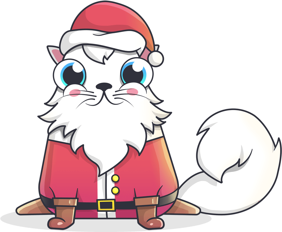 Cryptokitty Santa Claus Png - Cryptokitty Beard (939x891), Png Download