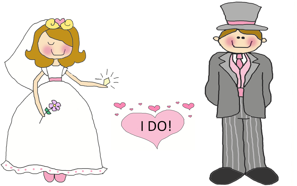 Marriage Clipart Barat - Bridal Shower (965x608), Png Download