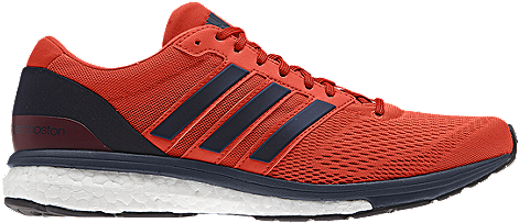 Adidas Running Shoes Png Image - Adidas Adizero Boston 6 Orange (520x520), Png Download