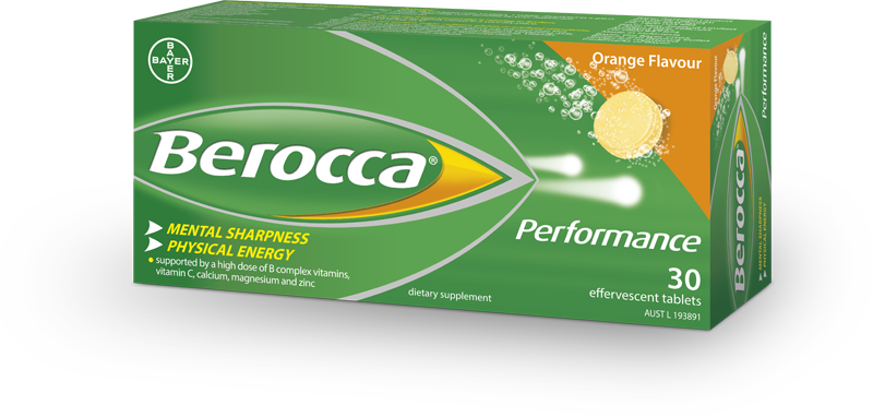 Berocca Performance Orange Flavour - Berocca Vitamin (800x382), Png Download