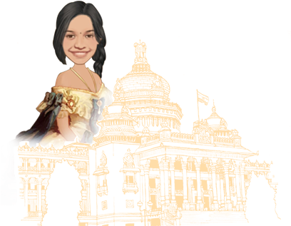 Nivetha Iyyappan - Girl (448x336), Png Download