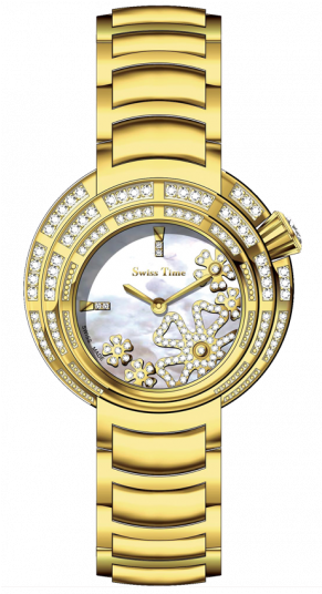 Com Online Shopping Watches For Women Gold - Watch (535x535), Png Download