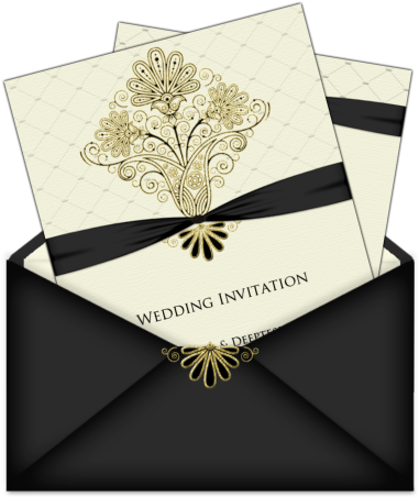 The Best Wedding Invitation Blog Invitation Wedding - Invitation Card Design For Marriage (406x471), Png Download