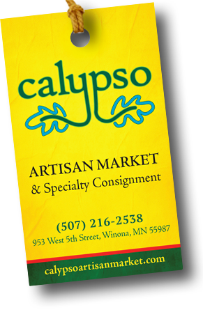 Calypso Artisan Market Logo - Product (291x448), Png Download