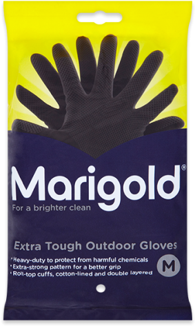Extra Tough Outdoor Gloves - Latex Free Washing Up Gloves (500x500), Png Download