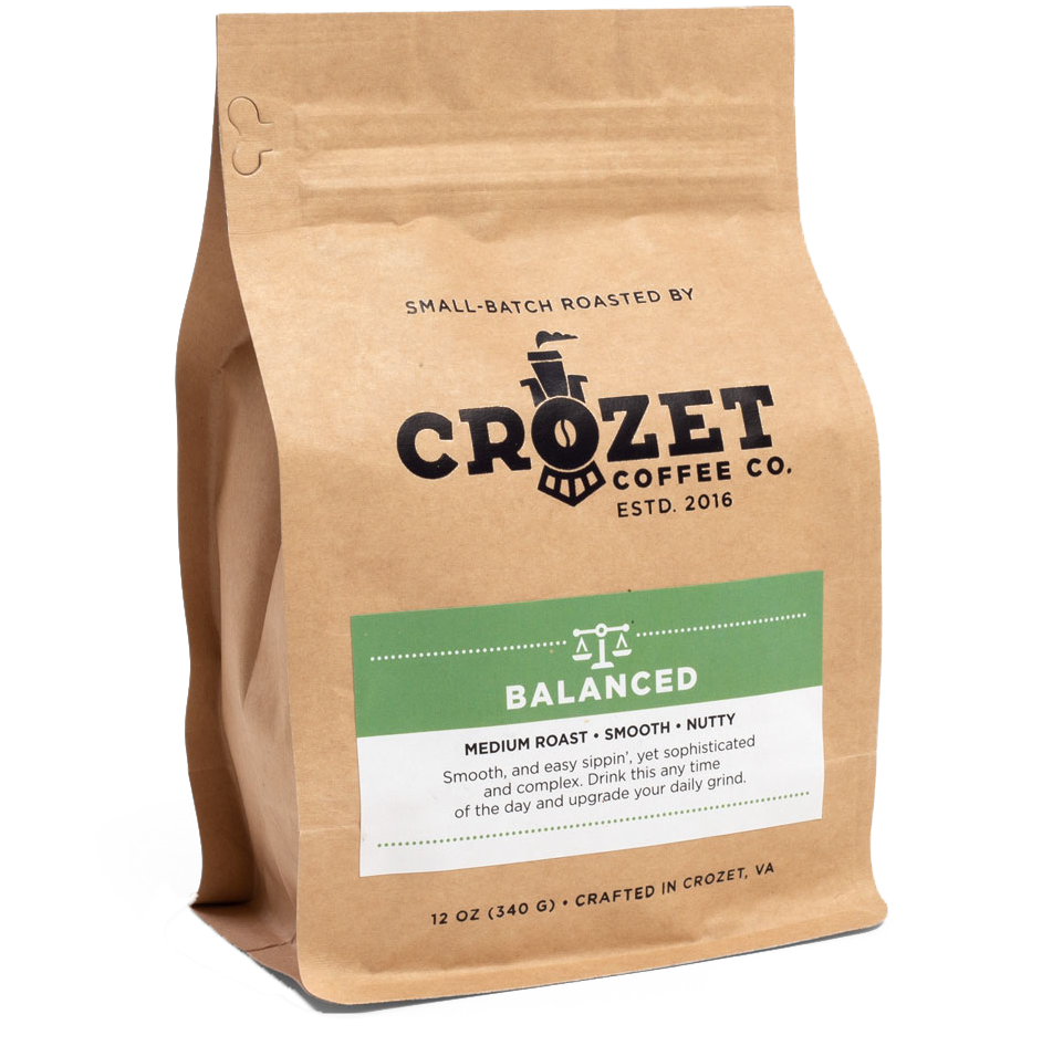 Crozet Coffee Balanced Bag - Single-origin Coffee (982x982), Png Download
